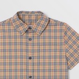 Thumbnail for your product : Burberry Childrens Short-sleeve Check Stretch Cotton Shirt