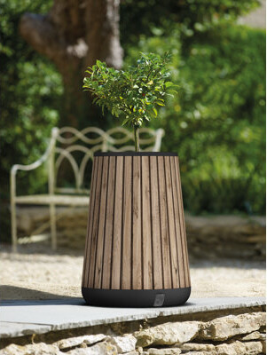 Keter Signature Conic Tall Planter - Pine