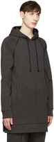 Thumbnail for your product : Pyer Moss SSENSE Exclusive Grey Neoprene Hoodie