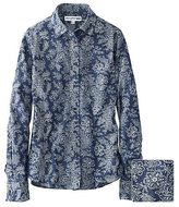 Thumbnail for your product : Uniqlo WOMEN Ines Denim Printed Long Sleeve Shirt