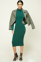 Thumbnail for your product : Forever 21 Mock Neck Bodycon Midi Dress