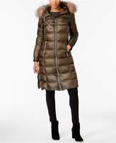 Thumbnail for your product : Andrew Marc Fox-Fur-Trimmed Maxi Puffer Coat