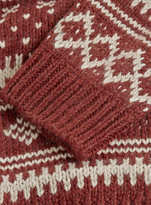 Thumbnail for your product : Topman Burgundy Pattern Sweater