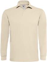 Thumbnail for your product : BC B&C Men Heavymill Cotton Longleeve Polohirt (Heather Grey)