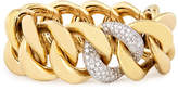 Thumbnail for your product : Rina Limor Fine Jewelry 18K Yellow Gold Stretch-Link Bracelet with Pavé Diamonds