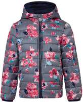 Thumbnail for your product : Joules Girls Floral Stripe Print Padded Packaway
