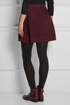 Thumbnail for your product : Karl Lagerfeld Paris Hadly pleated woven mini skirt