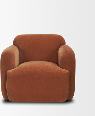 Wildon Home Saga Textured Fabric Upholstered Chair