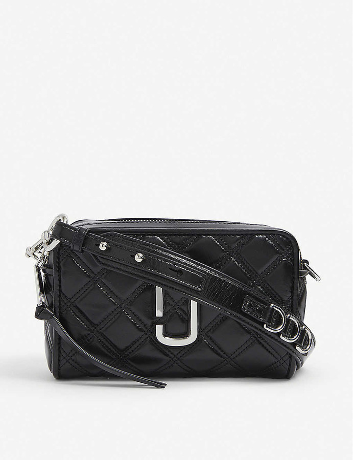 Marc Jacobs Softshot 21 quilted leather crossbody bag ShopStyle