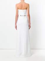 Thumbnail for your product : Emilio Pucci scarf belted strapless gown