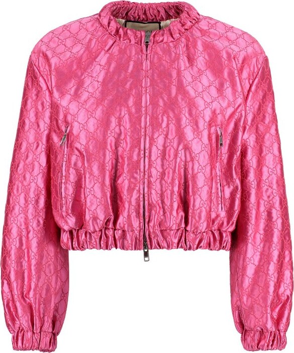 Gucci Leather biker jacket - ShopStyle