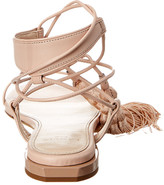Thumbnail for your product : Lanvin Tassel Leather Sandal