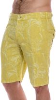Thumbnail for your product : Etro Yellow Floral Print Shorts