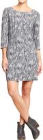 Thumbnail for your product : Old Navy Women's 3/4-Sleeve Shift Dresses