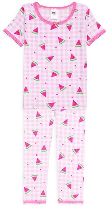 Esme 2-Piece Little Girl's & Girl's Watermelon Pajama Set