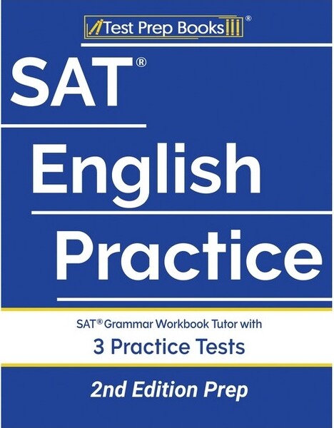 Test Prep Books SATEnglishPractice-byTpbPublishing(Paperback)