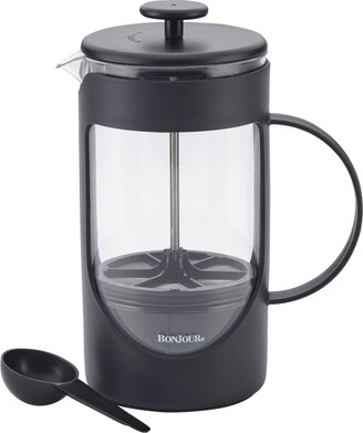 Bonjour Coffee Unbreakable 40oz Plastic French Press with Lock and Toss Filter