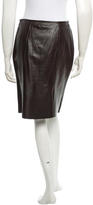 Thumbnail for your product : Elie Tahari Leather Skirt