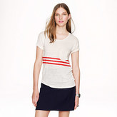 Thumbnail for your product : J.Crew Linen tee in triple stripe