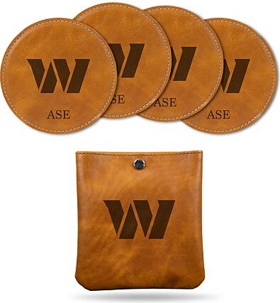 Football Fan Shop Officially Licensed NFL Rico Industries Coasters - WA Commanders