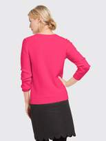 Thumbnail for your product : Draper James Pink Argyle Sweater