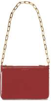 Thumbnail for your product : Burberry Triple Zip Patent Leather Crossbody Bag