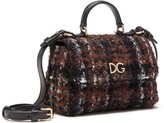 Thumbnail for your product : Dolce & Gabbana Children Lame Tweed Tote Bag