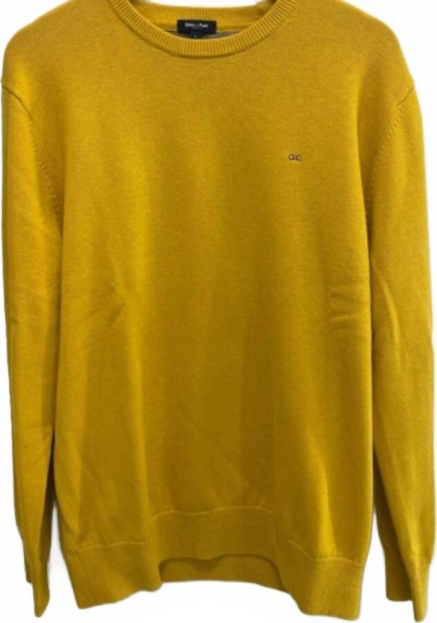 Eden Park Women's Plain Knit Sweater In Mustard