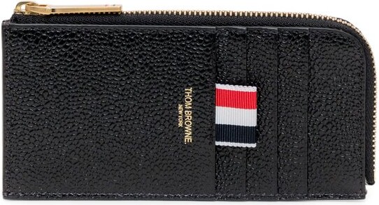CELINE HOMME Leather-Trimmed Coated-Canvas Zip-Around Wallet for