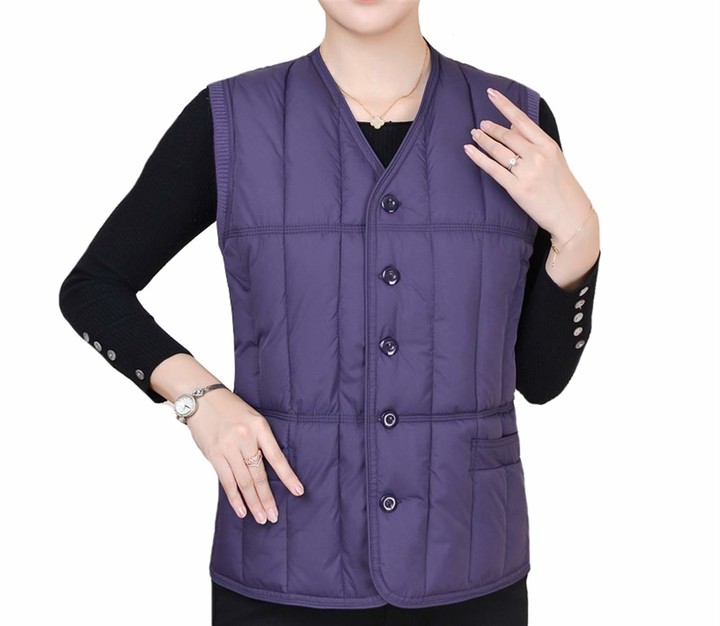 button down and vest