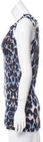 Thumbnail for your product : Roberto Cavalli Printed Silk Tunic