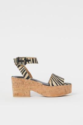hm platform sandals