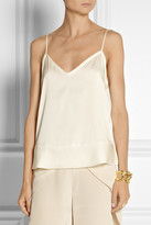 Thumbnail for your product : By Malene Birger Kirah stretch-silk camisole