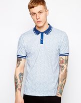 Thumbnail for your product : Melissa Odabash Merc Polo with Paisley Print