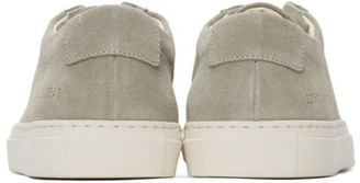 Common Projects Grey Suede Achilles Low Sneakers