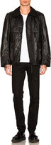 Thumbnail for your product : Junya Watanabe Synthetic Leather Quilting Jacket