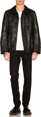 Junya Watanabe Synthetic Leather Quilting Jacket