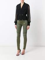 Thumbnail for your product : Balmain v-neck fitted jacket
