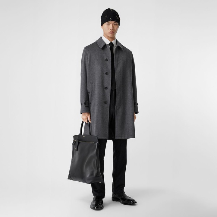 burberry cashmere trench coat mens