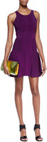 Thumbnail for your product : Milly Knit Fit-&-Flare Dress, Plum