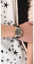 Thumbnail for your product : Marc by Marc Jacobs Henry Skeleton Leather Watch