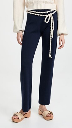 Rosie Assoulin Knit Knot Rope Pants