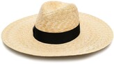 Thumbnail for your product : Borsalino Sophie straw sun hat