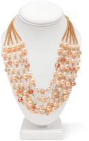 Thumbnail for your product : Forever 21 Faux Pearl & Bead Necklace
