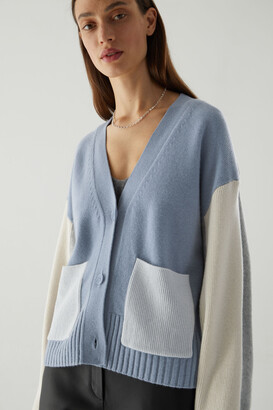 Cos cardigan color block Clearance