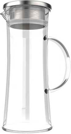https://img.shopstyle-cdn.com/sim/0d/0a/0d0a095bb3a0cbb210ef2eb93040ef11_best/glass-pitcher-50oz-carafe-with-stainless-steel-filter-lid-heat-resistant-to-300f-for-water-coffee-tea-punch-lemonade-and-more-by-classic-cuisine.jpg