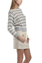Thumbnail for your product : Charlotte Ronson Detailed Pullover Sweater With Studs