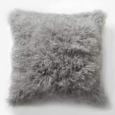Thumbnail for your product : west elm Mongolian Lamb Pillow Cover - Platinum (Square)
