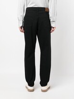 Thumbnail for your product : Brunello Cucinelli Logo-Embroidered Straight-Leg Jeans