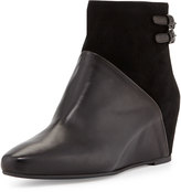 Thumbnail for your product : Aquatalia by Marvin K Aquatalia Petunia Mixed-Leather Wedge Boot